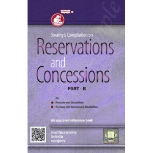Swamy's Compilation on Reservations and Concessions Part B by Muthuswamy Brinda Sanjeev	